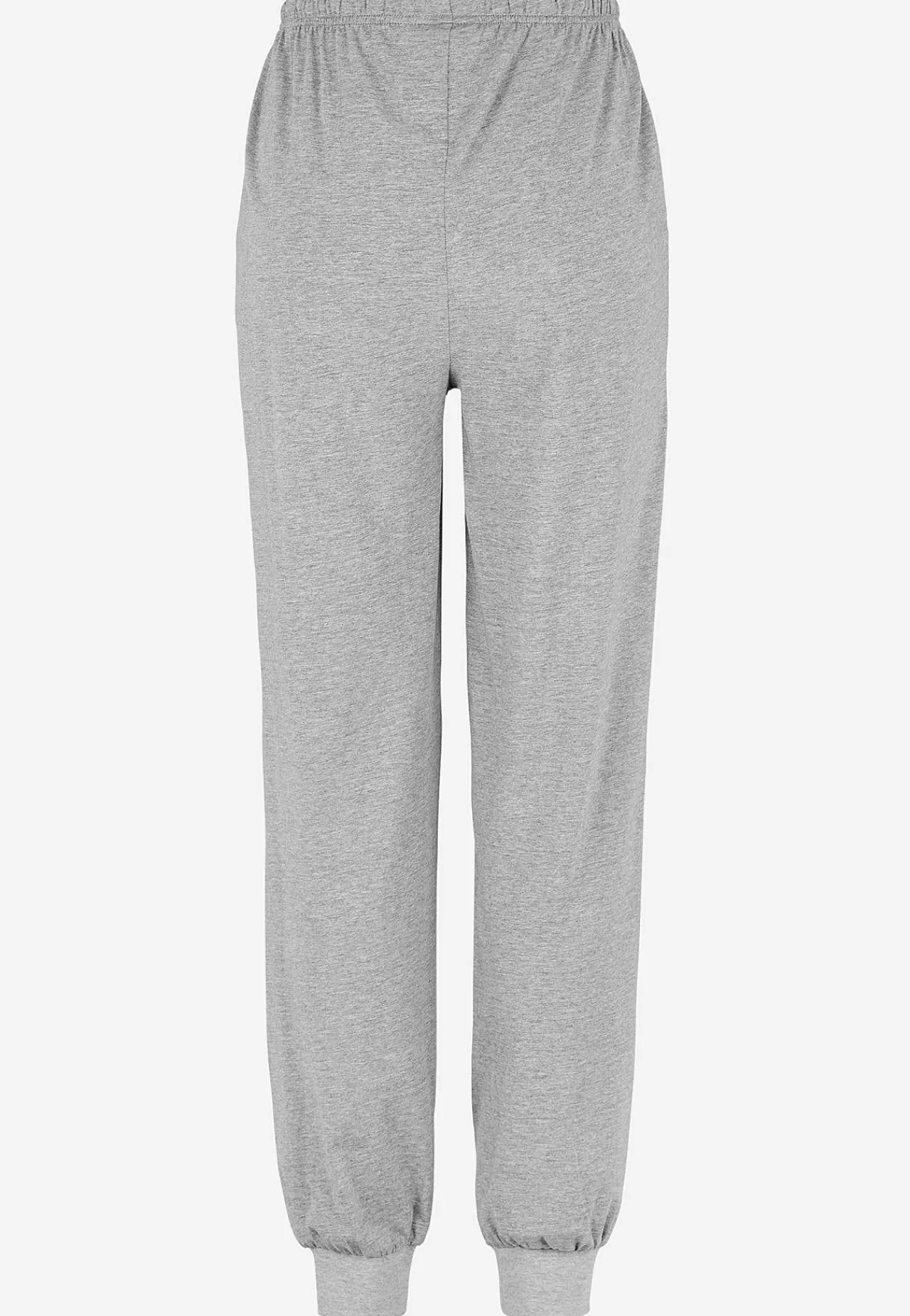 Loungebukser|Bukser Og Leggings-Cellbes of Sweden Træningsbukser med ribkant Mørkegrå / Meleret