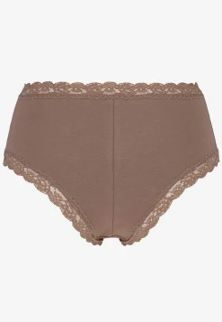 Undertøj|Flerpak Undertøj-Cellbes of Sweden Trusse med blonde og brasiliansk snit 3-pack Lys pink+nougat+hvid