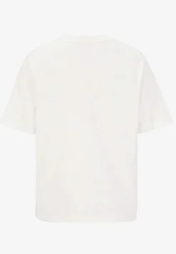 Toppe|T-Shirts-Cellbes of Sweden T-shirt i kraftig bomuldsjersey Hvid