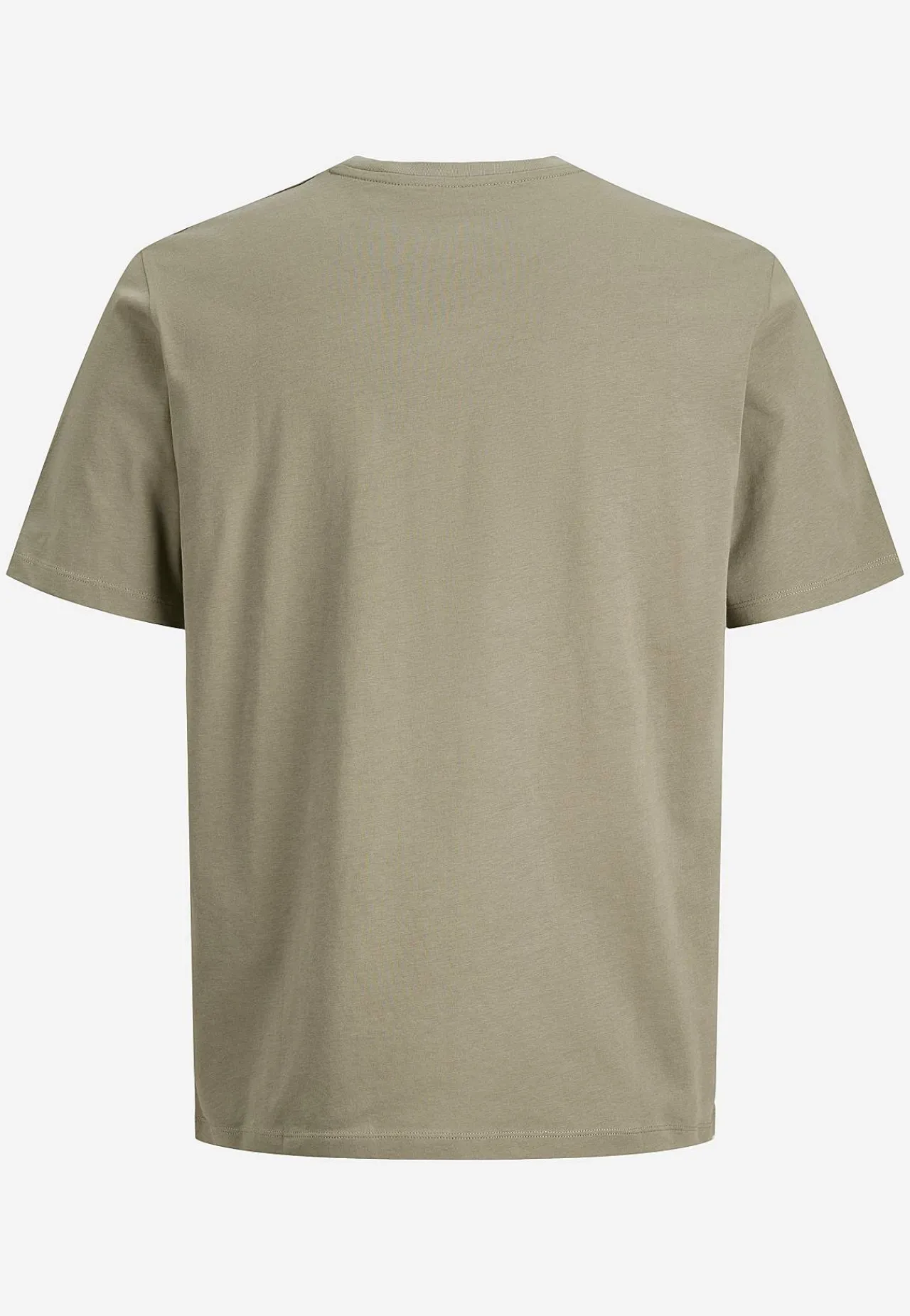 T-Shirts-JACK & JONES PLUS T-shirt med tryk Grøn