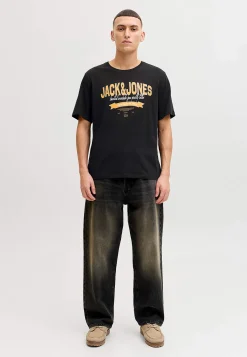 T-Shirts-JACK & JONES T-shirt med tryk | Cellbes