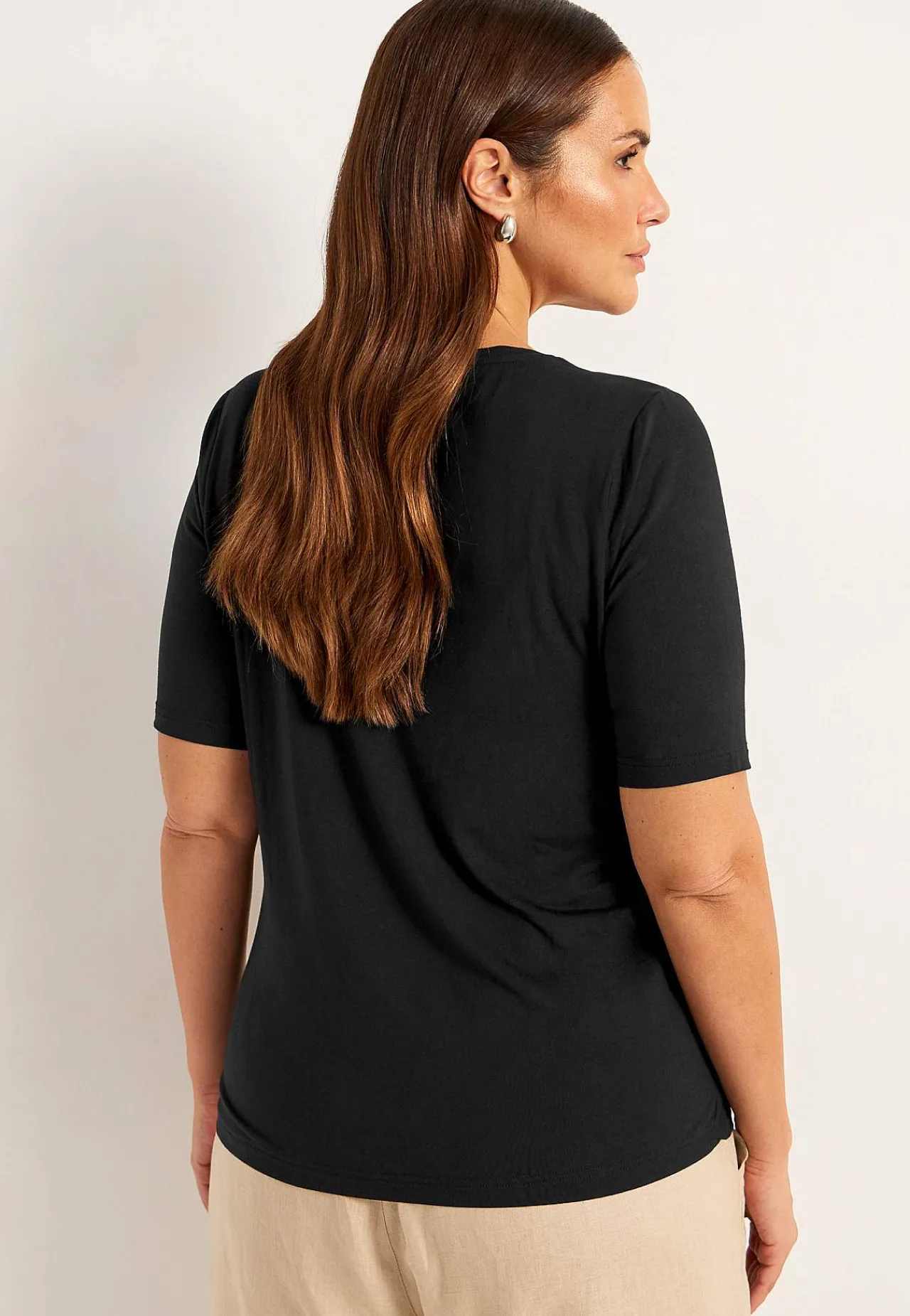 Premium|Premium-Cellbes of Sweden T-shirt Premium i modal Sort