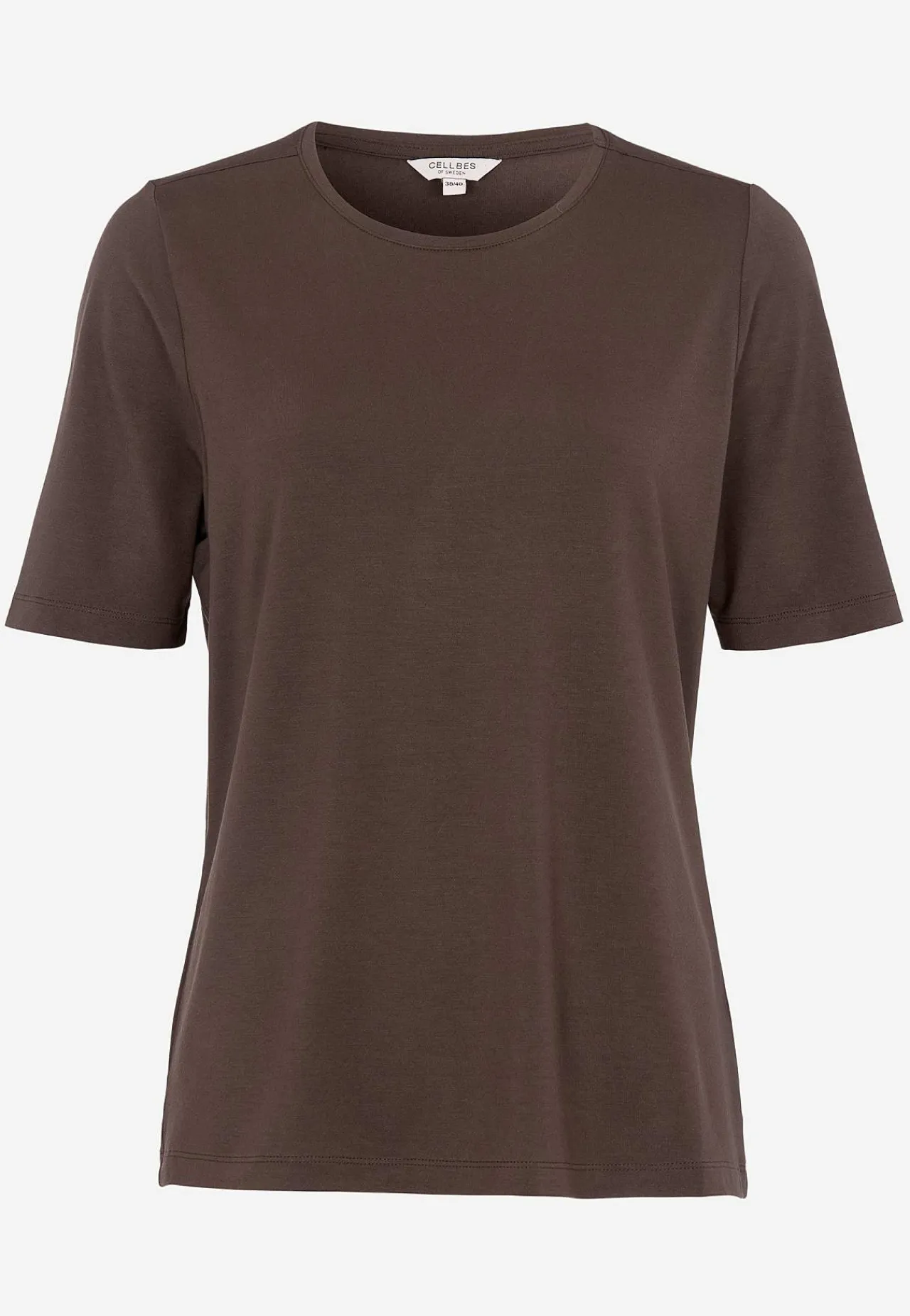 Premium|Premium-Cellbes of Sweden T-shirt Premium i modal Mørkebrun