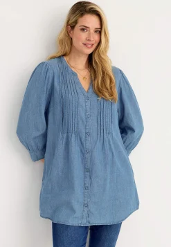 Denim|Denim-Toppe-Cellbes of Sweden Tunika i denim Blå / Denim