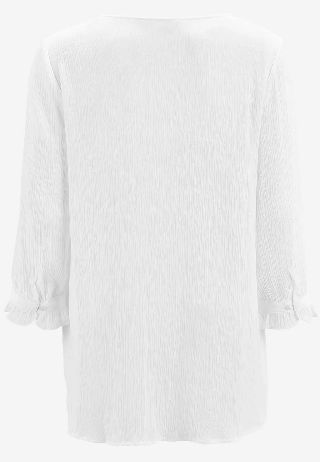 3/4 Ærmet-Cellbes of Sweden Tunika med crepe kvalitet Offwhite