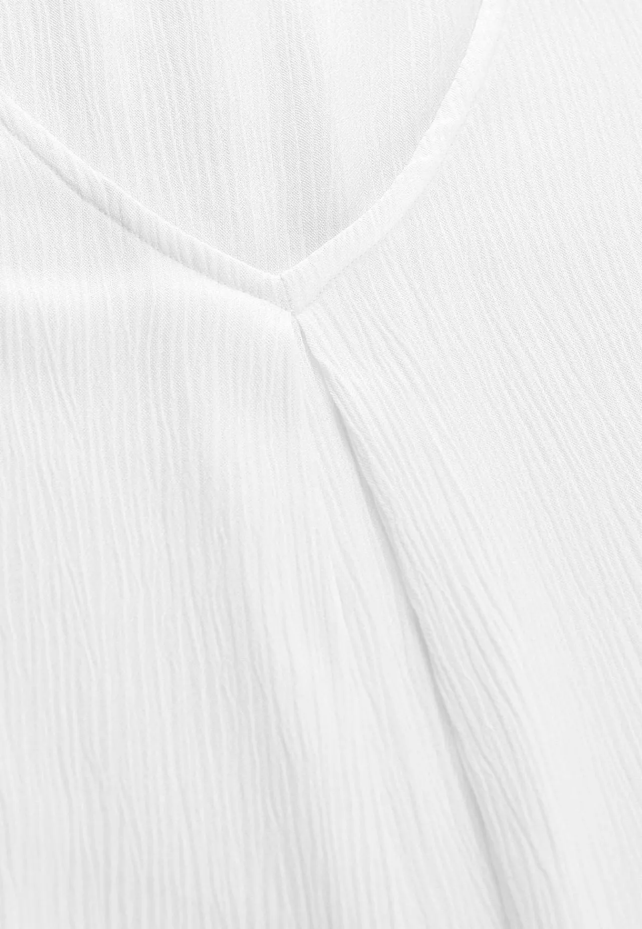 3/4 Ærmet-Cellbes of Sweden Tunika med crepe kvalitet Offwhite
