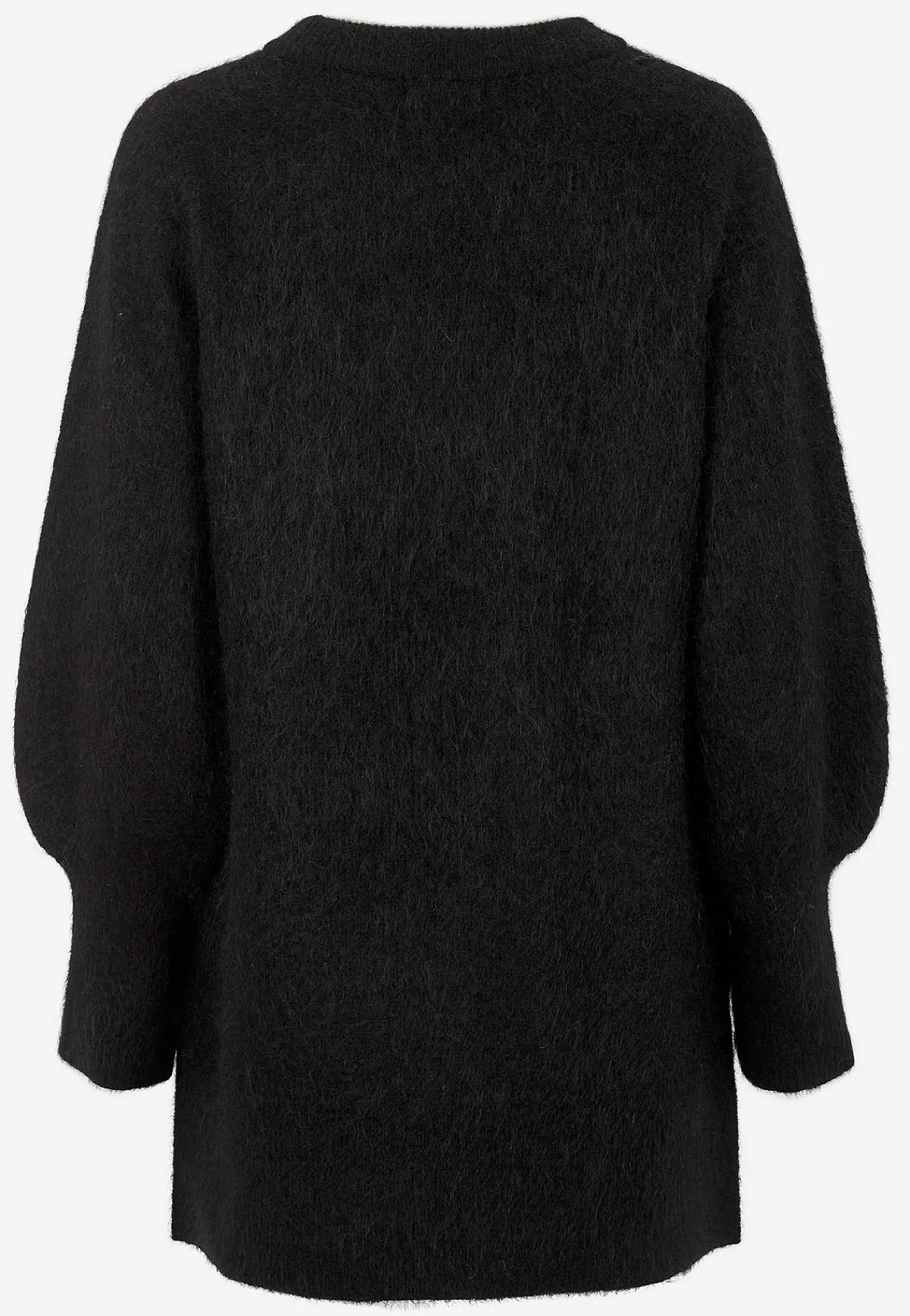 Strikkede|Tunika-Cellbes of Sweden Tunika Premium i mohair- og uldblanding Sort