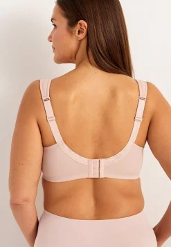2-Pack|Undertøj- Uforet soft BH Ingrid 2-pack Støvet rosa + Nougat