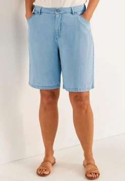 Premium|Premium-Cellbes of Sweden Ultrabløde Premium denimshorts Lyseblå / Denim