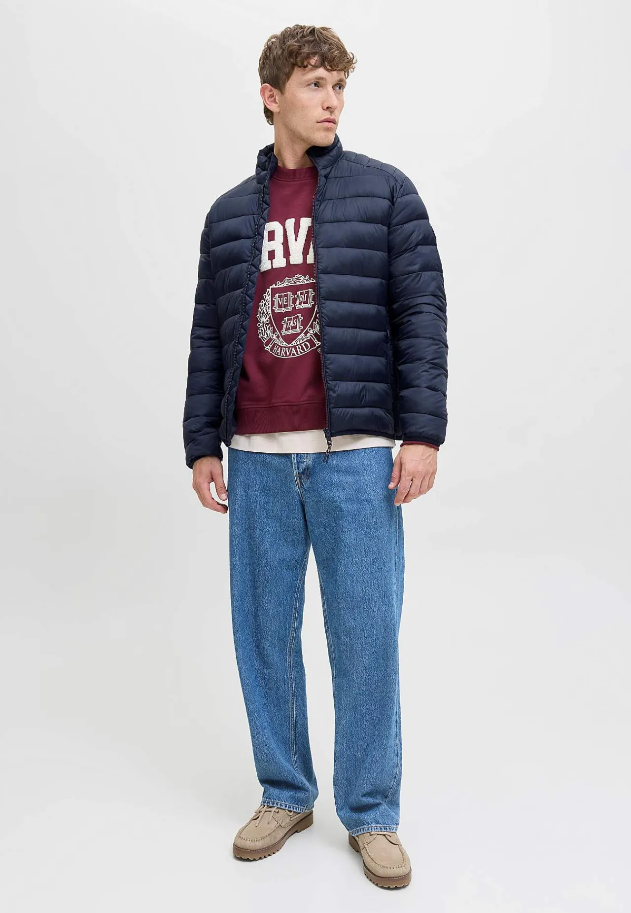 Jakker Og Veste-JACK & JONES Vandafvisende letvægtsjakke Marine