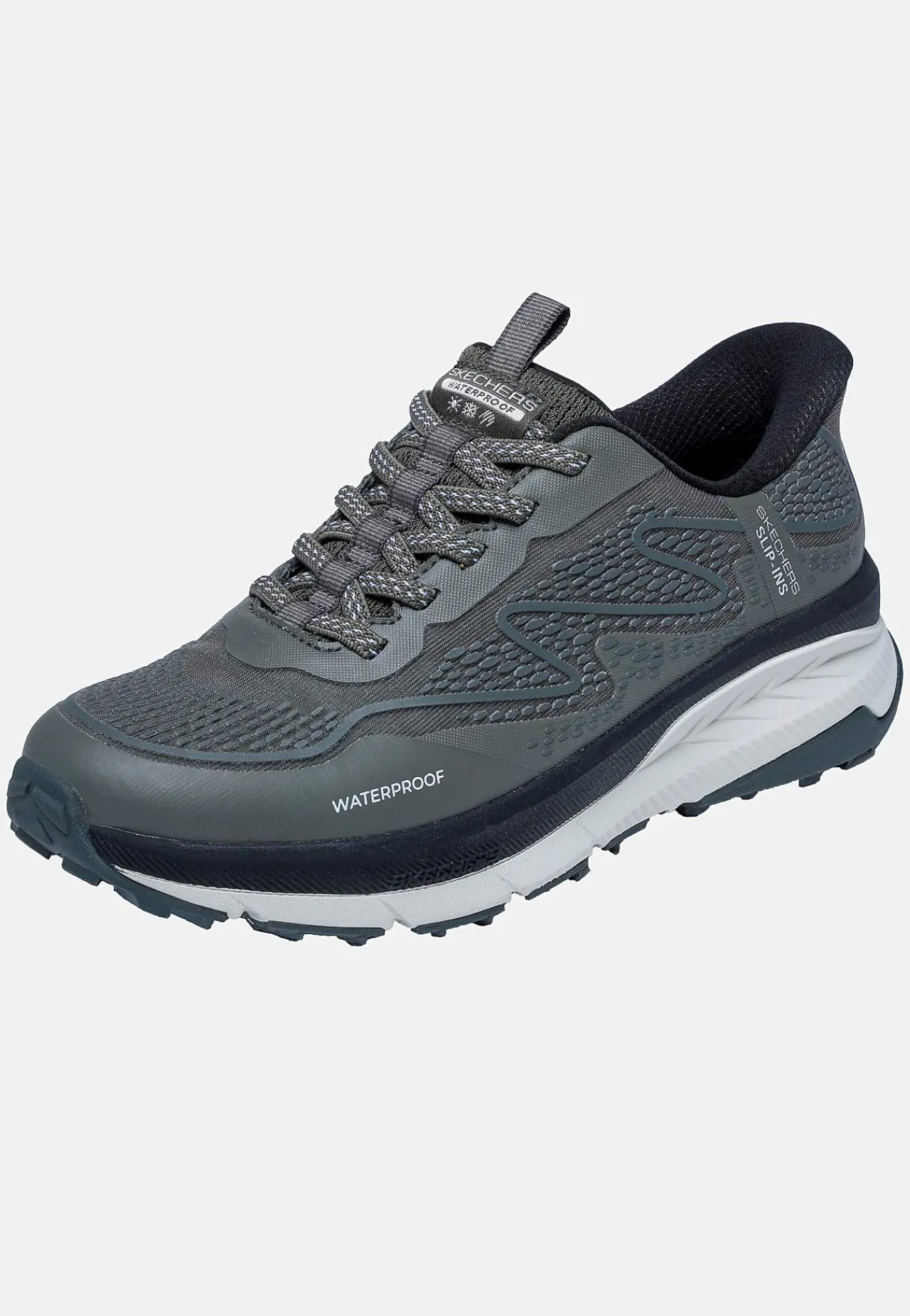 Sneakers-Skechers Vandtætte sneakers Slip-ins: Switch Back - Mist | Cellbes