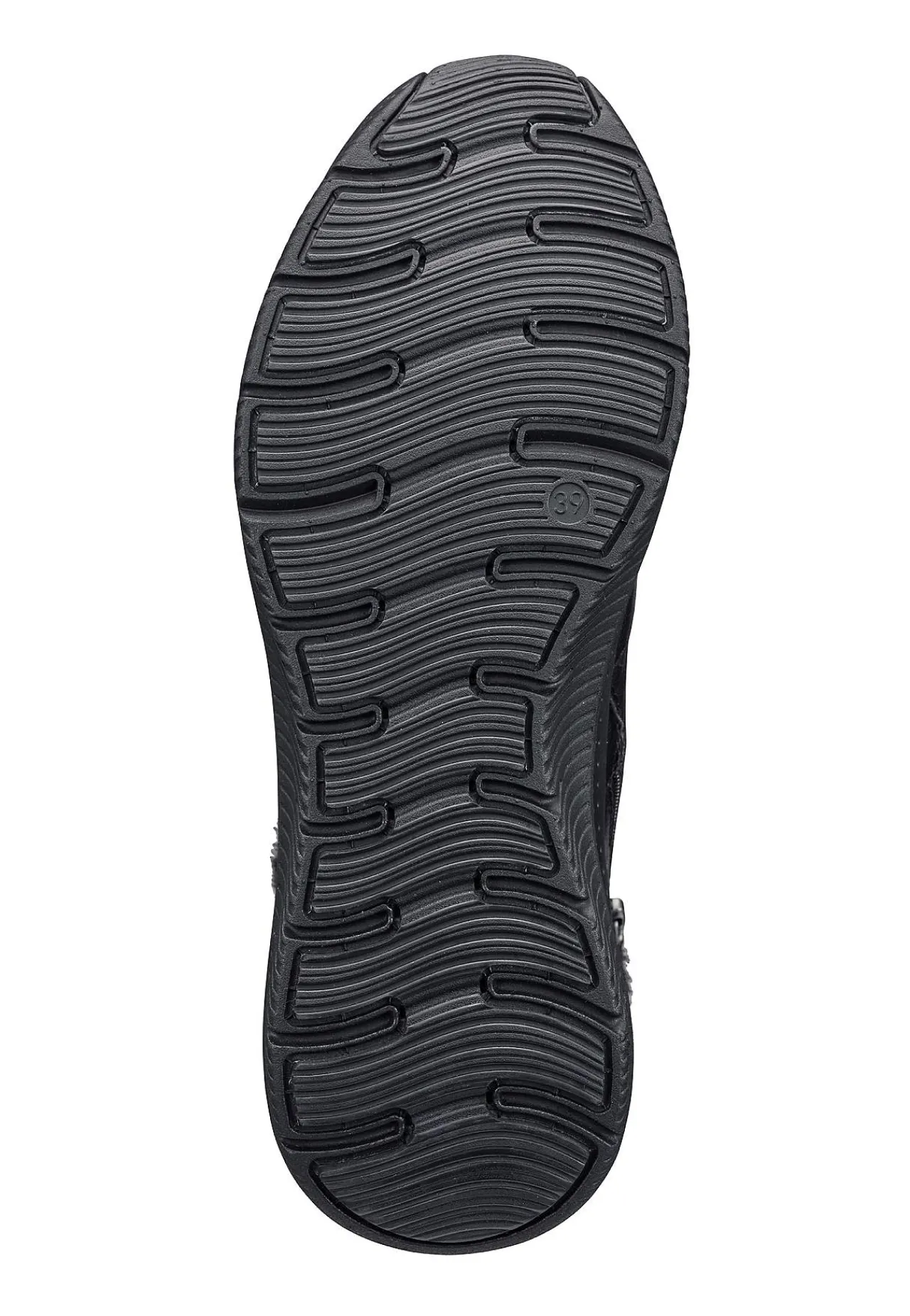 Bred Læst|Boots- Varmt foret ankelstøvle Comfort Sort