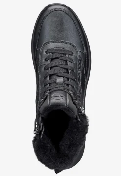 Bred Læst|Boots- Varmt foret ankelstøvle Comfort Sort