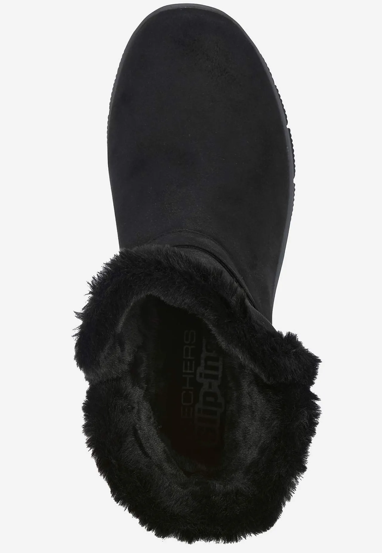 Boots|Vintersko-Skechers Varmt foret ankelstøvle Slip-ins: Easy Going - Dreamers Move Sort