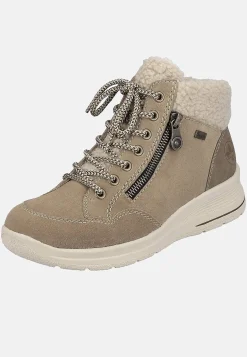 Lædersko|Boots- Varmt foret, vandafvisende ruskindsstøvle | Cellbes