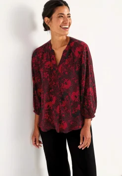 Mønstrede|Bluser-Cellbes of Sweden Vævet, mønstret bluse | Cellbes
