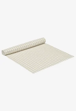 Duge-Cellbes of Sweden Vævet, ternet bordløber Beige / Offwhite / Ternet